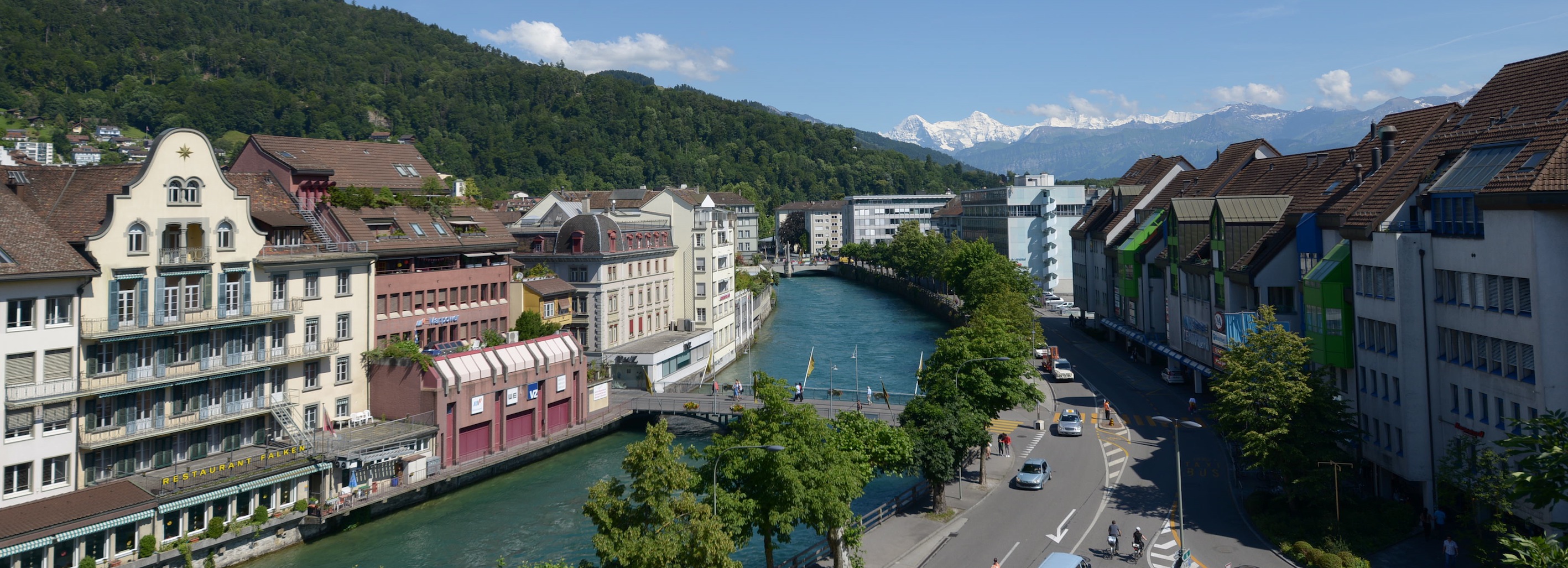 Die Aare Zahnarztpraxis im Bälliz 54 in Thun